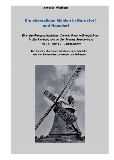 'Die ehemaligen Mühlen in Bernstorf und Nausdorf'-Cover