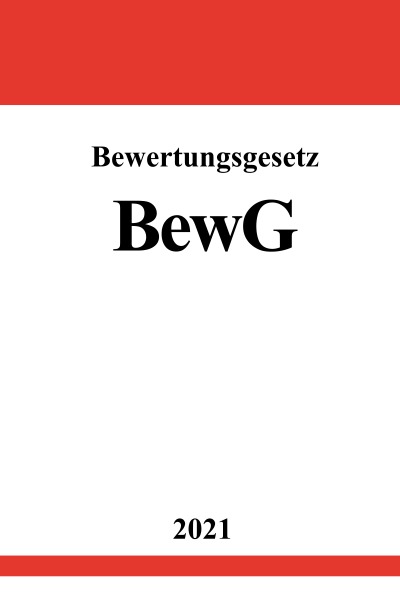'Bewertungsgesetz (BewG)'-Cover