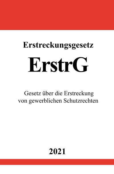 'Erstreckungsgesetz (ErstrG)'-Cover