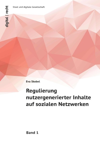 'Regulierung nutzergenerierter Inhalte auf sozialen Netzwerken'-Cover
