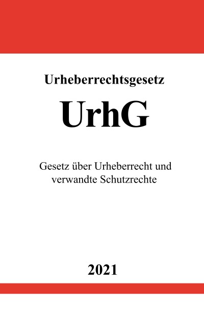 'Urheberrechtsgesetz (UrhG)'-Cover