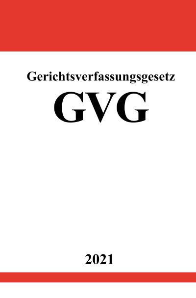 'Gerichtsverfassungsgesetz (GVG)'-Cover