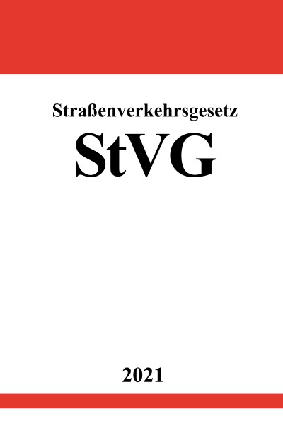 'Straßenverkehrsgesetz (StVG)'-Cover