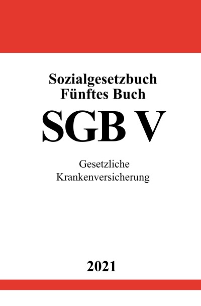 'Sozialgesetzbuch Fünftes Buch (SGB V)'-Cover
