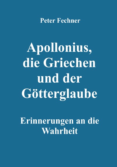 'Apollonius, die Griechen und der Götterglaube'-Cover