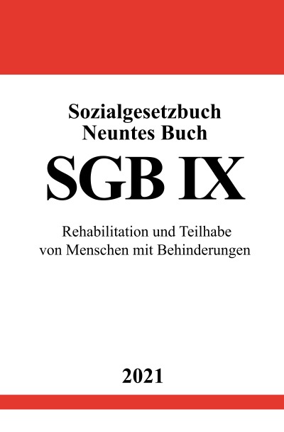 'Sozialgesetzbuch Neuntes Buch (SGB IX)'-Cover
