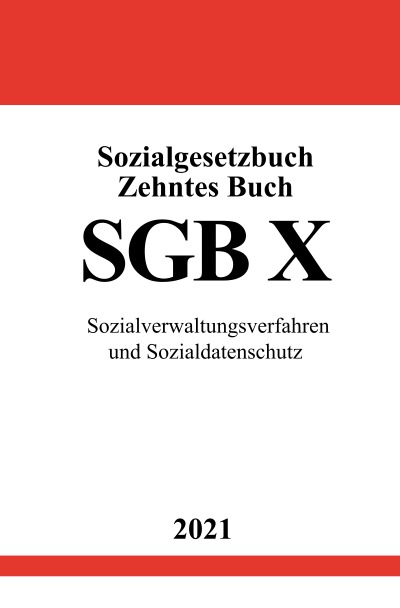 'Sozialgesetzbuch Zehntes Buch (SGB X)'-Cover