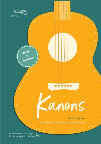 'Cover von Kanons für Sologitarre'-Cover