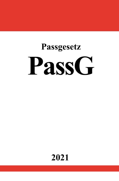 'Passgesetz (PassG)'-Cover