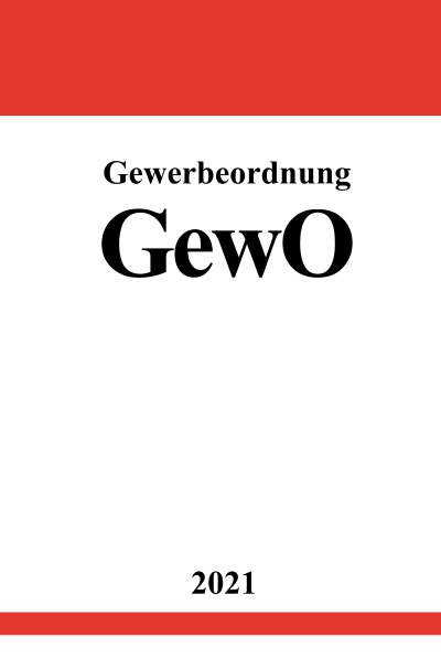 'Gewerbeordnung (GewO)'-Cover