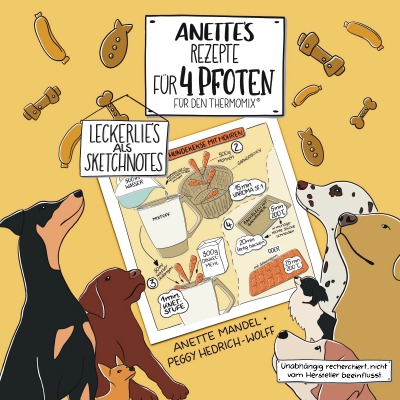 'Cover von Anette´s Rezepte für 4 Pfoten für den Thermomix'-Cover