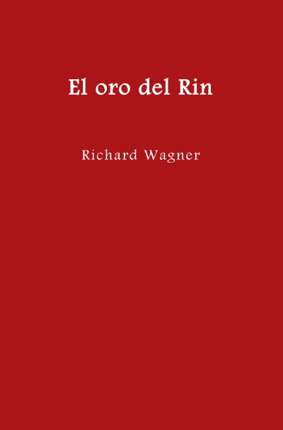 'Cover von El oro del Rin'-Cover