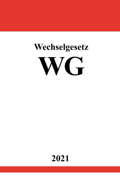 'Wechselgesetz (WG)'-Cover