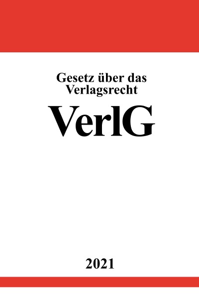 'Cover von Gesetz über das Verlagsrecht (VerlG)'-Cover