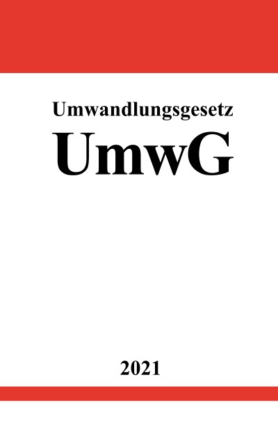 'Cover von Umwandlungsgesetz (UmwG)'-Cover
