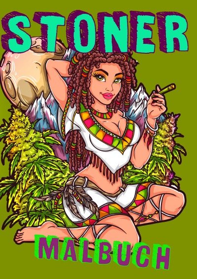 'XXL Stoner Malbuch für Erwachsene |'-Cover