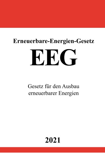 'Erneuerbare-Energien-Gesetz (EEG 2021)'-Cover