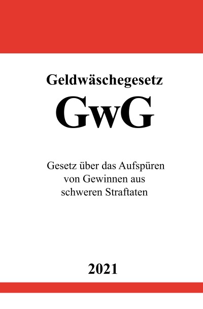 'Geldwäschegesetz (GwG)'-Cover