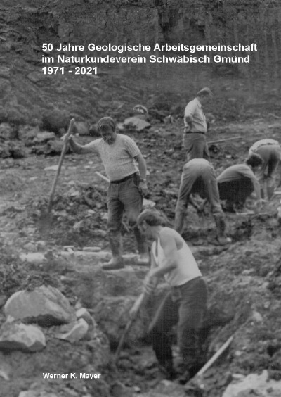 '50 Jahre geologische Arbeitsgemeinschaft im Naturkundeverein'-Cover