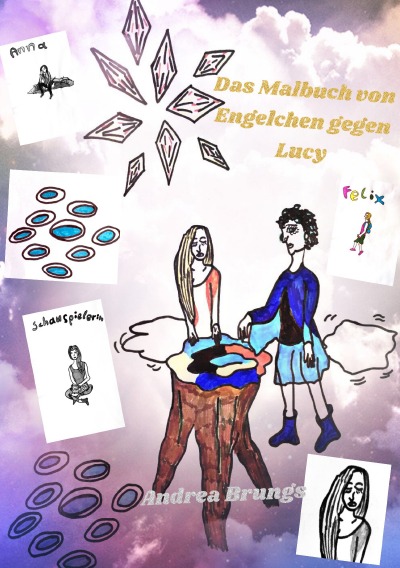 'Das Malbuch von Engelchen gegen Lucy'-Cover