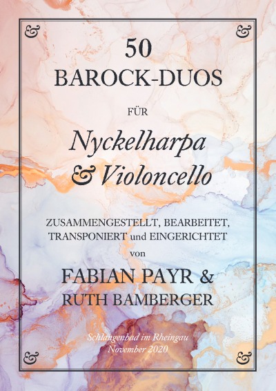 '50 Barock-Duos für Nyckelharpa und Violoncello'-Cover
