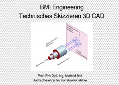 'Technisches Skizzieren 3D CAD'-Cover