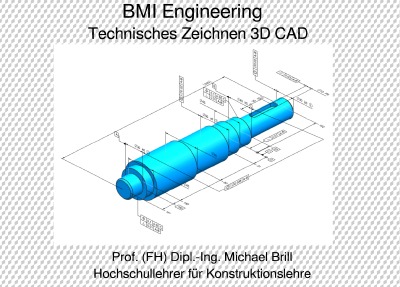 'Cover von Technisches Zeichnen 3D CAD'-Cover