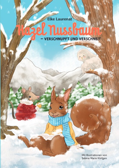 'Cover von Hazel Nussbaum – verschnupft und verschneit'-Cover