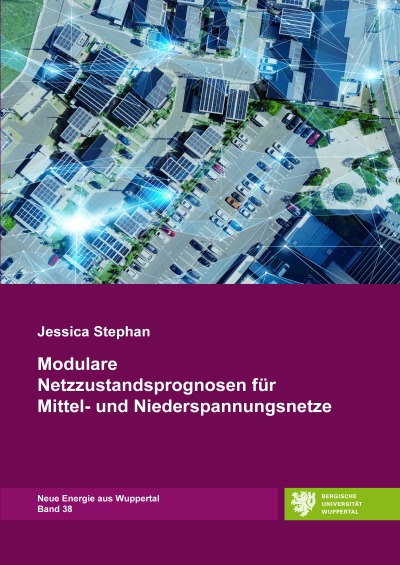'Cover von Modulare Netzzustandsprognosen für Mittel- und Niederspannungsnetze'-Cover