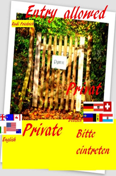 'Bitte eintreten D A CH Entry allowed english'-Cover