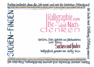 'Cover von Suchen und Finden'-Cover