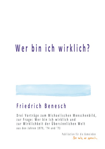 'Cover von Wer bin ich wirklich?'-Cover