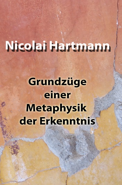 'Grundzüge einer Metaphysik der Erkenntnis'-Cover