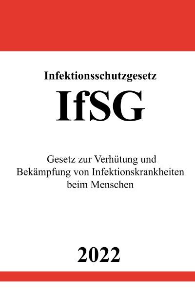 'Infektionsschutzgesetz IfSG 2022'-Cover