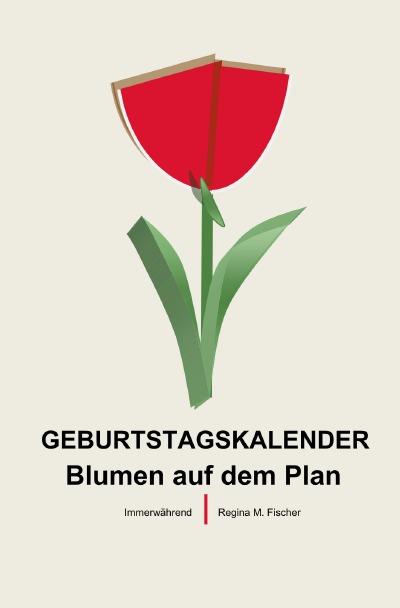 'GEBURTSTAGSKALENDER Blumen auf dem Plan'-Cover