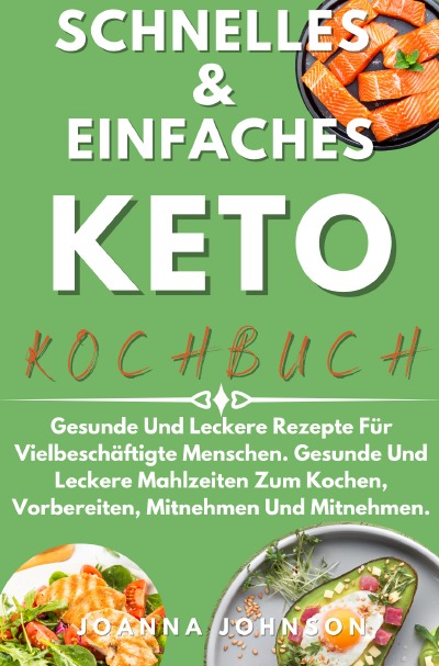 'Schnelles & Einfaches Keto-Kochbuch'-Cover