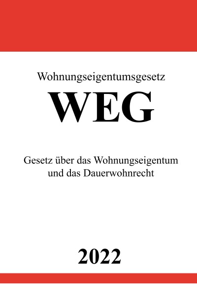 'Wohnungseigentumsgesetz WEG 2022'-Cover