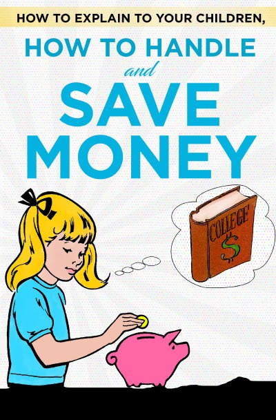 'How to explain to your children, how to handle and save money'-Cover