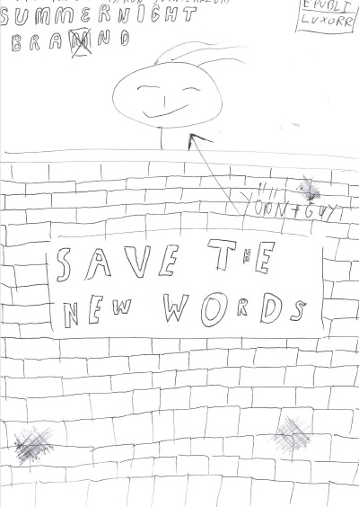 'Cover von Save the new words'-Cover