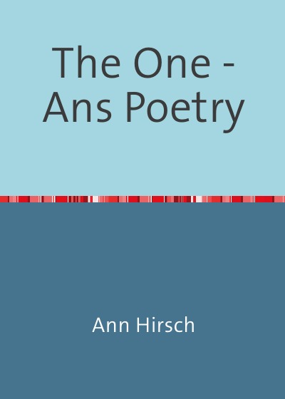 'The One – Ans Poetry'-Cover
