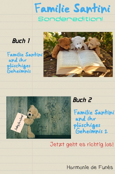 'Cover von Familie Santini und ihr plüschiges Geheimnis'-Cover