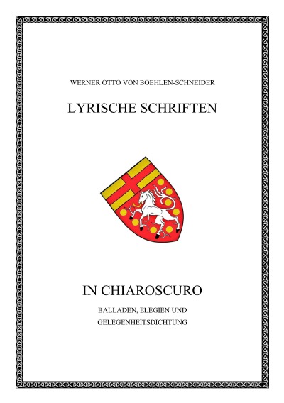 'In Chiaroscuro'-Cover