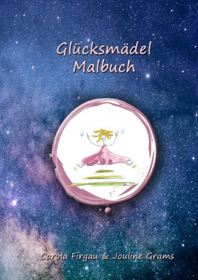 'Glücksmädel Malbuch für Kinder'-Cover