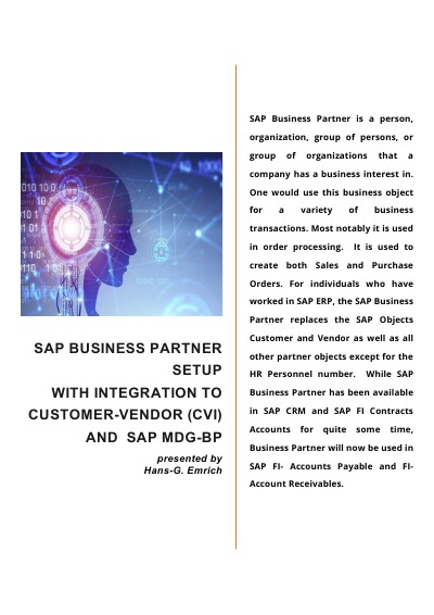 'SAP BUSINESS PARTNER  Handbook with Integration CVI and SAP MDG-BP'-Cover