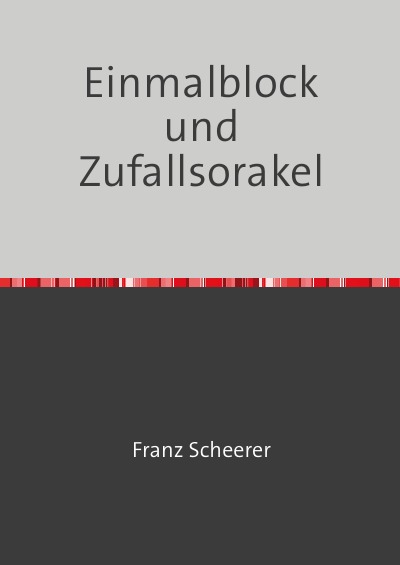 'Einmalblock und Zufallsorakel'-Cover