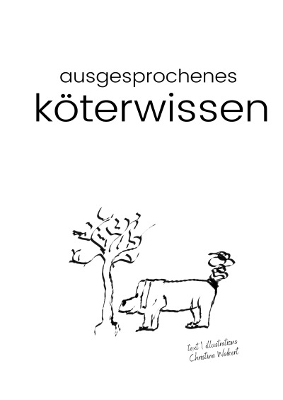 'ausgesprochenes köterwissen'-Cover