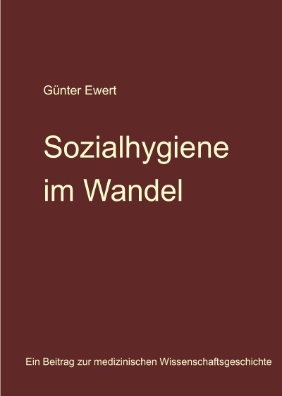 'Cover von Sozialhygiene im Wandel'-Cover
