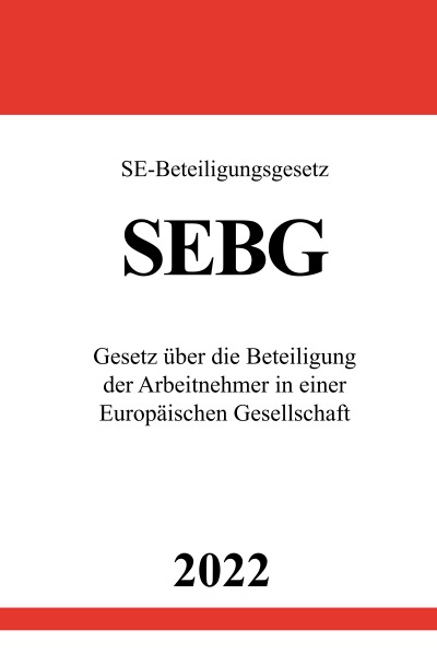 'SE-Beteiligungsgesetz SEBG 2022'-Cover