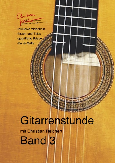 'Cover von Gitarrenstunde mit Christian Reichert Band 3'-Cover