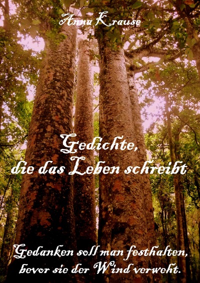 'Cover von Gedichte, die das Leben schreibt'-Cover
